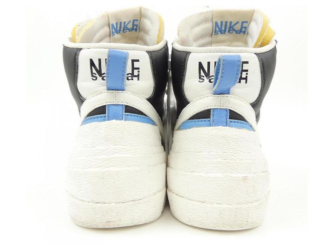 Sneakers Nike Sacai Nero Bianco Blu - vista 5