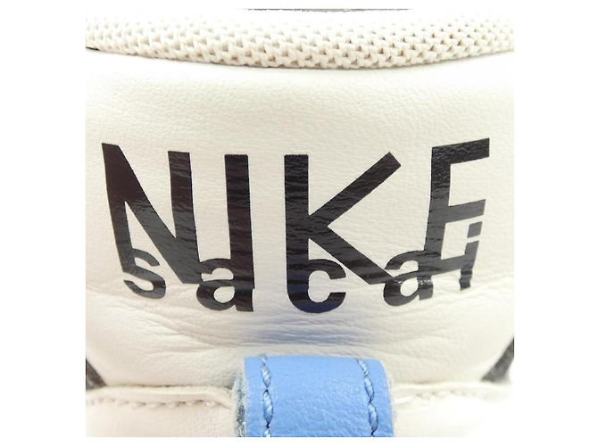 Sneakers Nike Sacai Nero Bianco Blu - vista 6