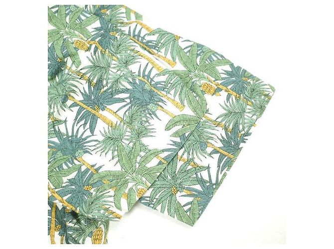 Autre Marque Camicia in cotone Gitman Bros Vintage Verde - Ansicht 5