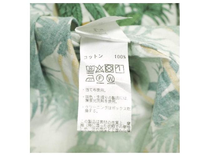 Autre Marque Camicia in cotone Gitman Bros Vintage Verde - Ansicht 7