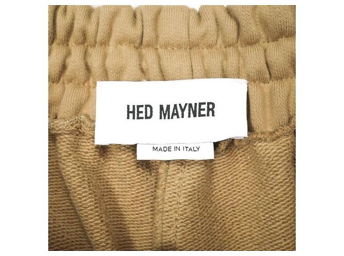 Autre Marque Hed Mayner PANTALONES DE SUDADERA JUDO Pantalones de algodón Beige - vista 4