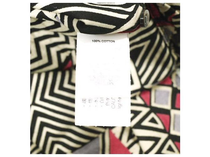Autre Marque Camisa de cuello alto Engineered Garments Camisa de algodón Edición limitada Beige - vista 8
