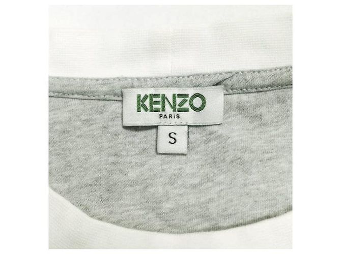 Camiseta de algodón con logo DISTORTED de Kenzo Castaño - vista 3