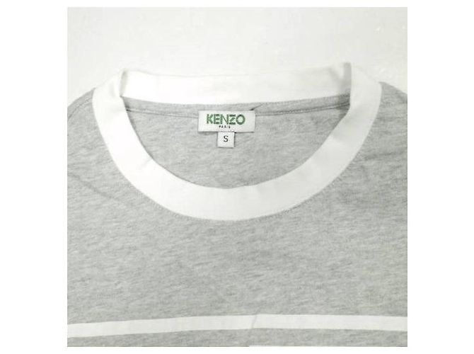 Camiseta de algodón con logo DISTORTED de Kenzo Castaño - vista 4
