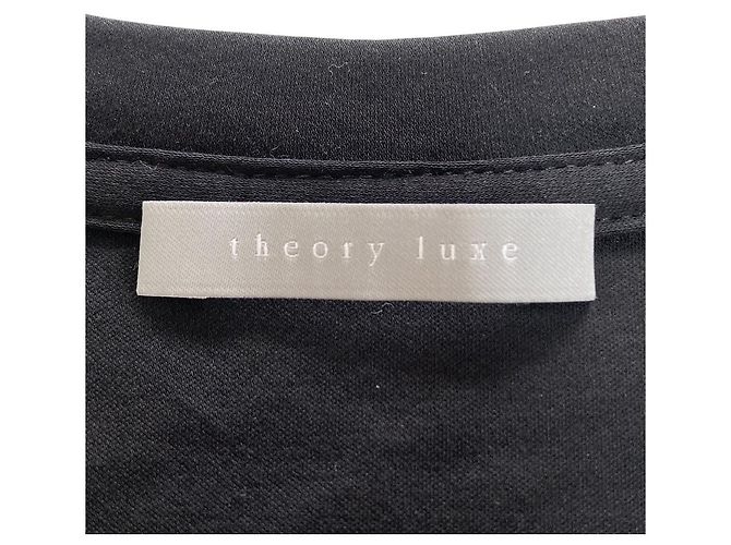 Camiseta de jersey SOPHIA de Theory Luxe Negro - vista 4