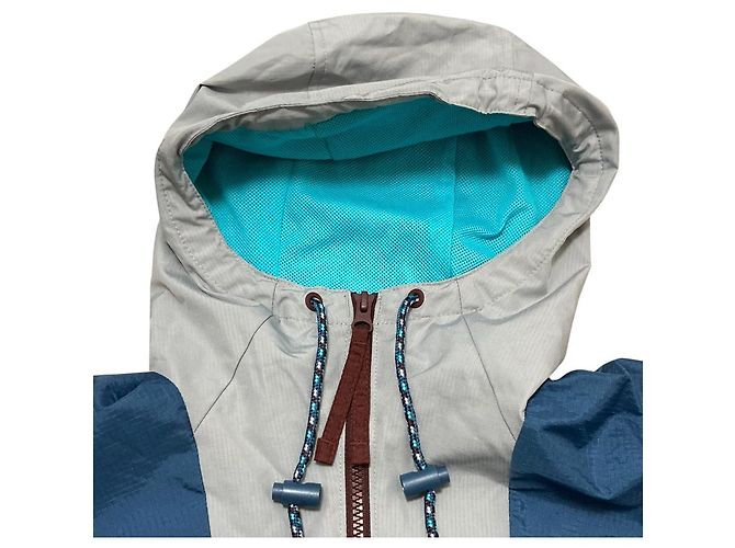 Autre Marque Veste en nylon Columbia Hood River 1991 Marron Bleu Bleu Marine - vue 4
