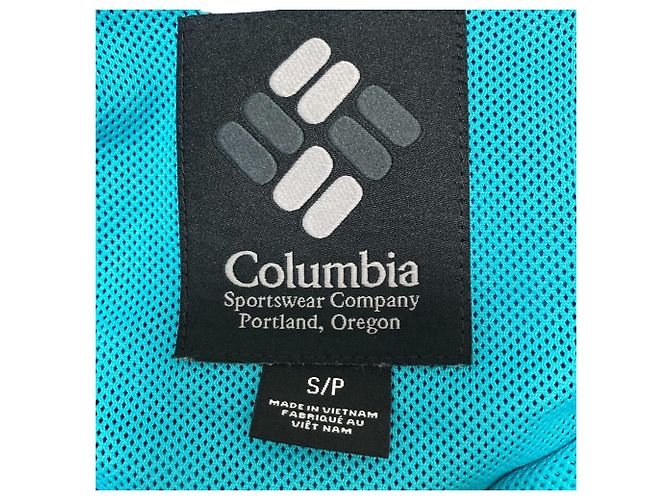 Autre Marque Veste en nylon Columbia Hood River 1991 Marron Bleu Bleu Marine - vue 5