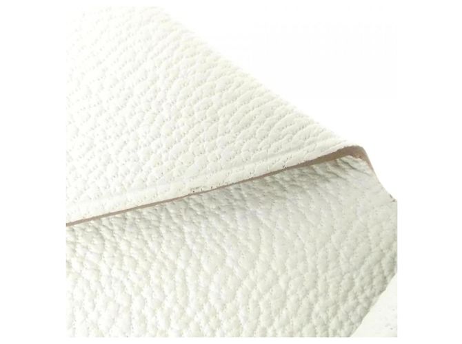 Monedero Duo Calvi de Hermès Blanco - vista 4