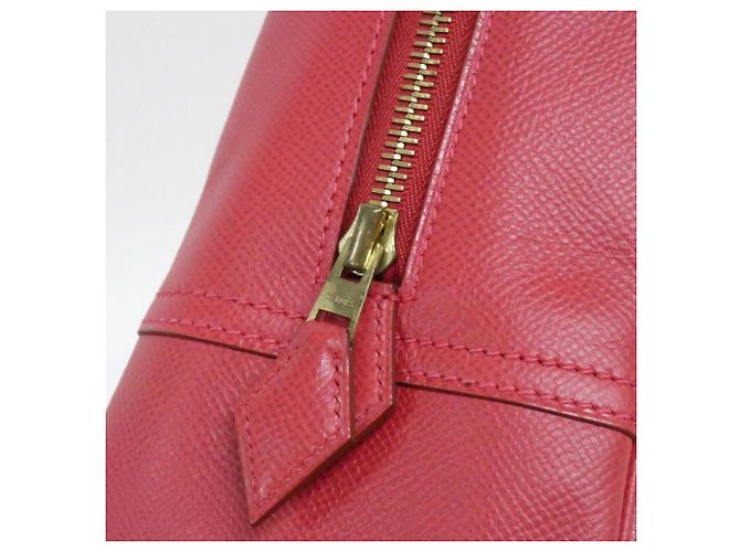 Borsa Hermès Plume in Rouge Vif Rosso - vista 4
