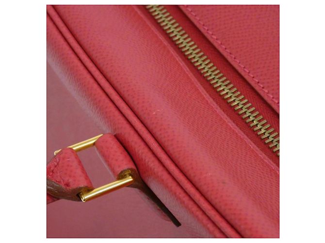 Borsa Hermès Plume in Rouge Vif Rosso - vista 6
