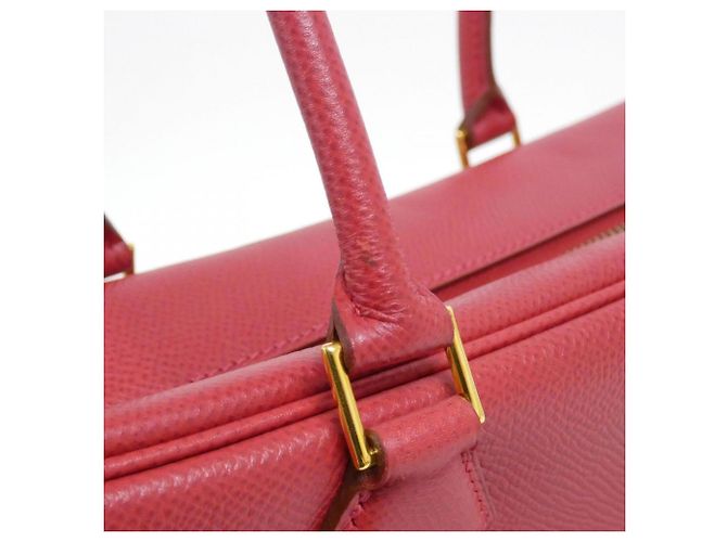 Borsa Hermès Plume in Rouge Vif Rosso - vista 7