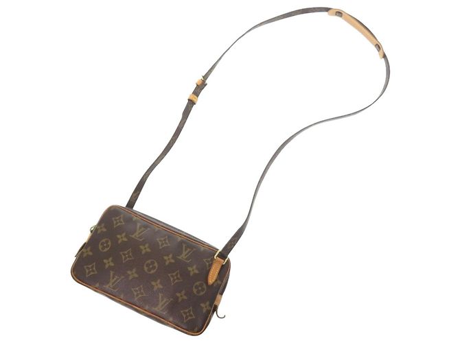Borsa a Spalla Monogram Marly di Louis Vuitton Marrone - vista 9