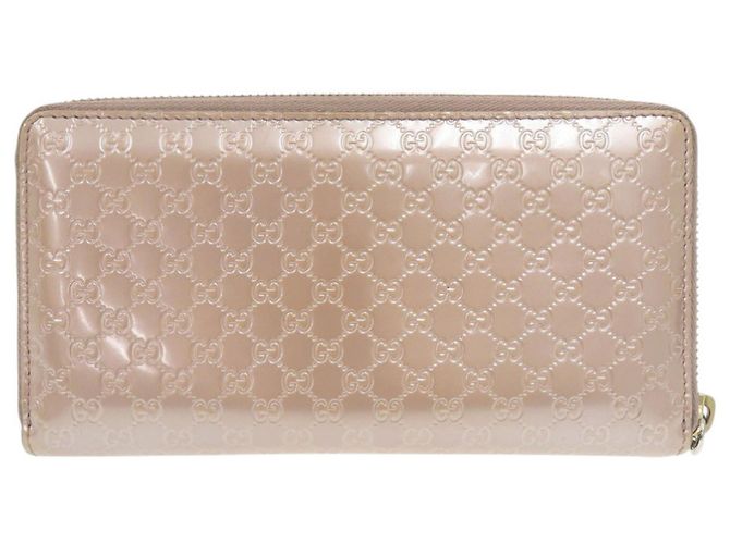Cartera Larga Micro Guccissima Gucci Rosa - vista 3