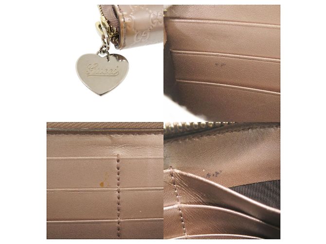 Cartera Larga Micro Guccissima Gucci Rosa - vista 8