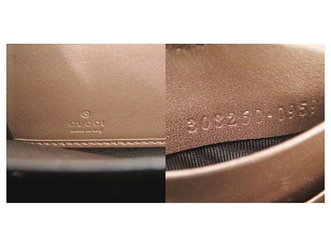 Cartera Larga Micro Guccissima Gucci Rosa - vista 9