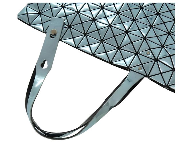 Borsa Tote Prism Platinum BAOBAO Issey Miyake - vista 4