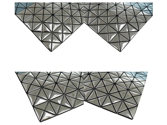 Borsa Tote Prism Platinum BAOBAO Issey Miyake - vista 5