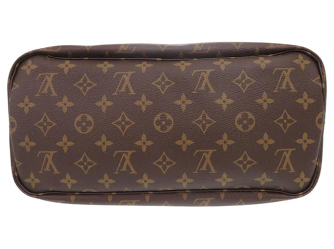 Louis Vuitton Neverfull MM Monogram Tote Bag Braun - Ansicht 4