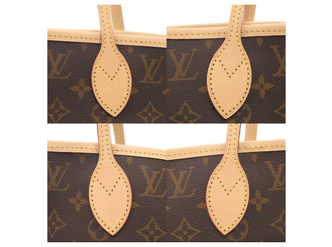 Louis Vuitton Neverfull MM Monogram Tote Bag Braun - Ansicht 9