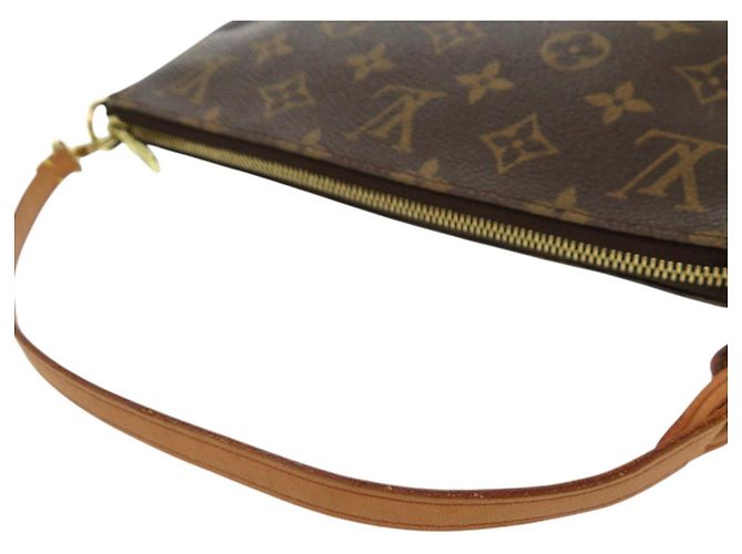 Pochette Accessori Monogram Louis Vuitton Marrone - vista 5
