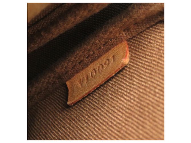 Pochette Accessori Monogram Louis Vuitton Marrone - vista 7