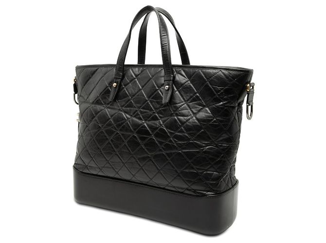 Borsa tote/ a spalla Gabrielle de Chanel Nero - vista 2