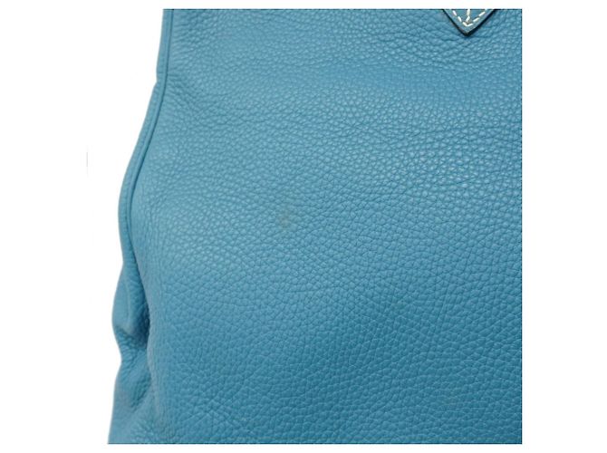 Sac à main Hermès Birkin 50 Bleu - vue 10