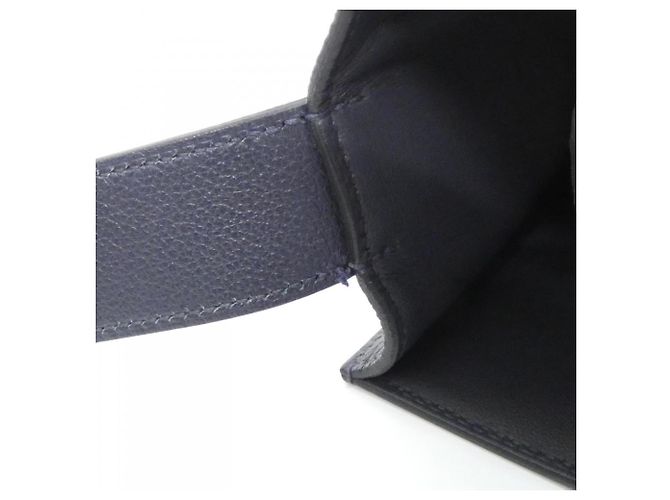 Borsa a Spalla Hermès Cabasche 084929CK Blu - vista 5