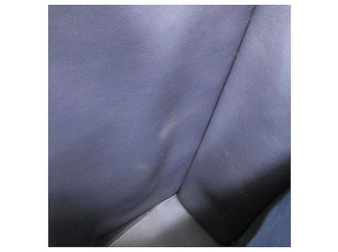 Borsa a Spalla Hermès Cabasche 084929CK Blu - vista 8