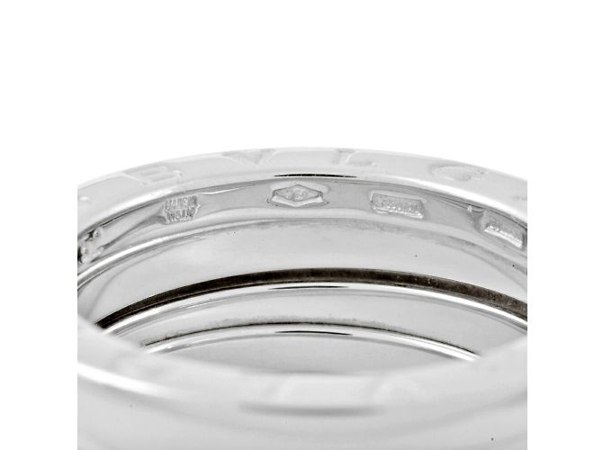 Bulgari Bvlgari B.zero1 3-Band Ring aus 18K Weißgold - Ansicht 4