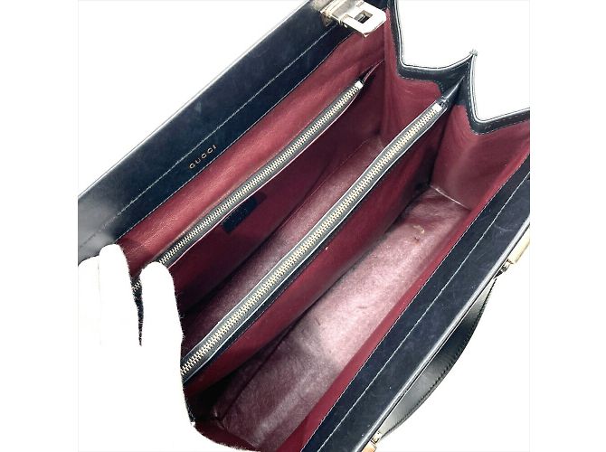 Borsa media Gucci Zumi Nero - vista 7