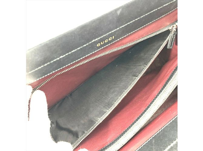 Borsa media Gucci Zumi Nero - vista 9
