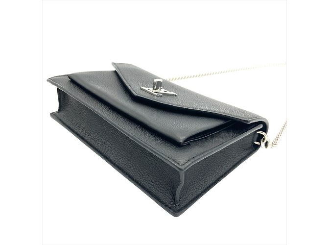Borsa a Spalla Pochette Lockme Chain di Louis Vuitton Nero - vista 6