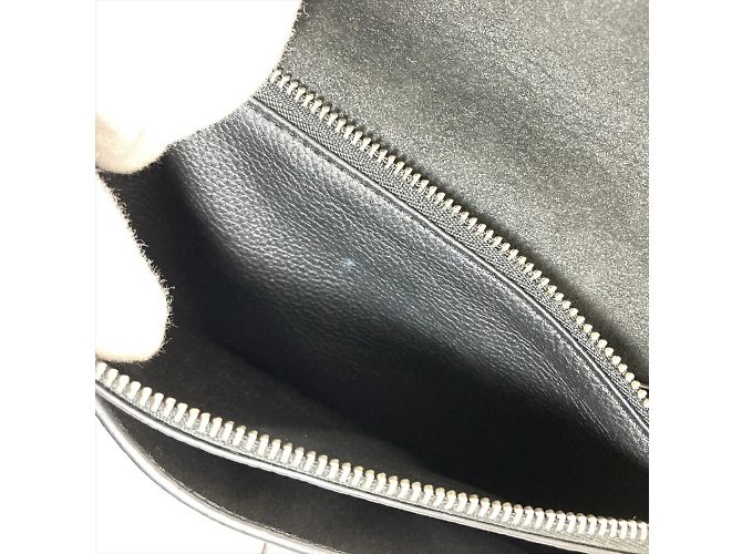 Borsa a Spalla Pochette Lockme Chain di Louis Vuitton Nero - vista 8