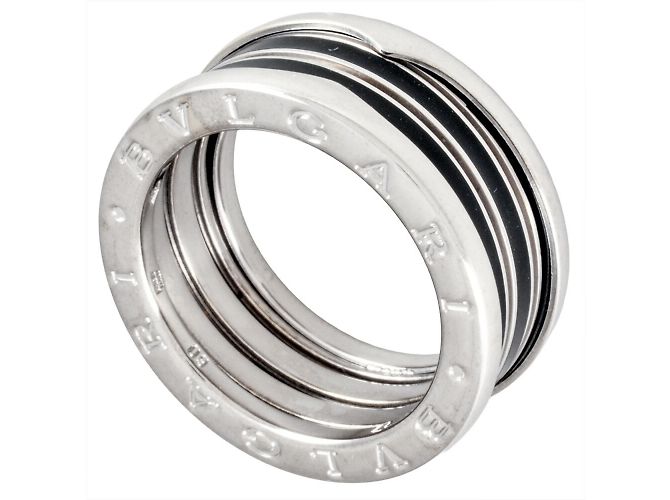 Bulgari Bvlgari B.zero1 Ring aus schwarzem Lack - Ansicht 2