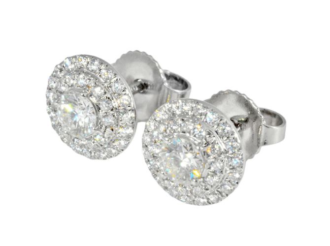 Soleste-Diamantohrringe von Tiffany & Co. - Ansicht 2