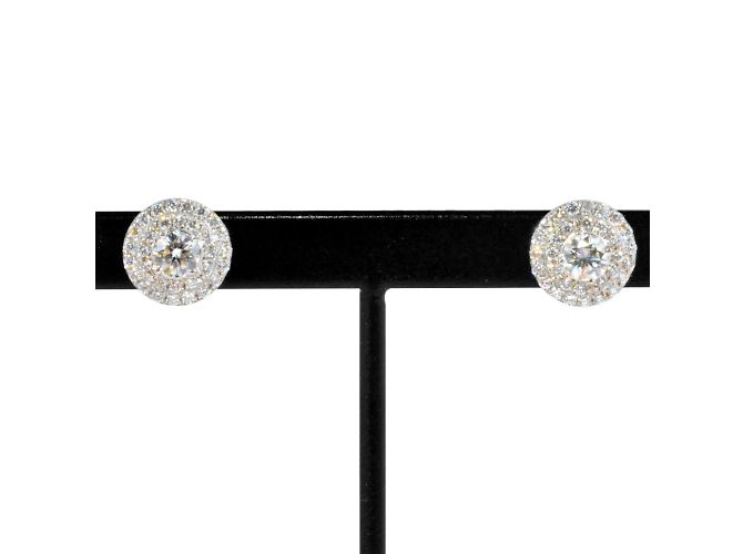 Soleste-Diamantohrringe von Tiffany & Co. - Ansicht 3