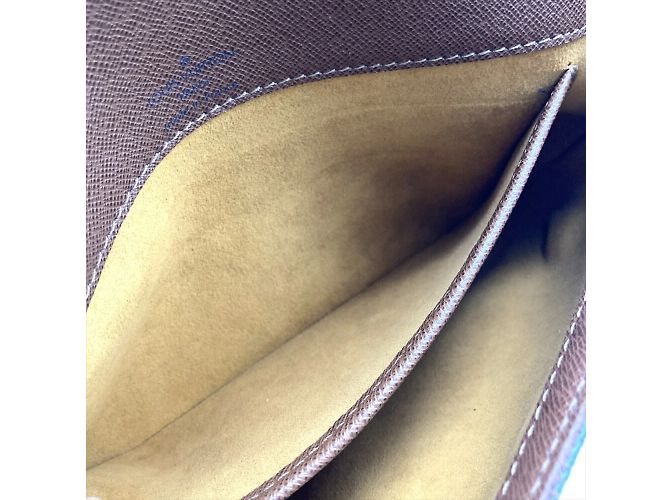 Borsa a Spalla Musette Tango con Tracolla Corta Louis Vuitton Marrone Monogramma - vista 13