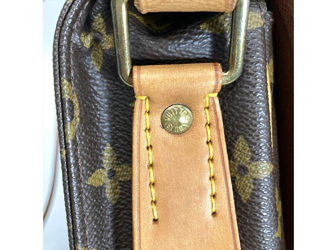 Borsa a Spalla Cartesiere MM Louis Vuitton Marrone Monogramma - vista 10