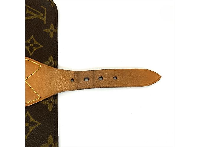 Borsa a Spalla Cartesiere MM Louis Vuitton Marrone Monogramma - vista 13