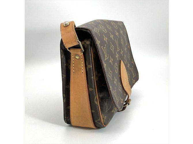 Borsa a Spalla Cartesiere MM Louis Vuitton Marrone Monogramma - vista 4