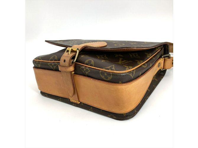 Borsa a Spalla Cartesiere MM Louis Vuitton Marrone Monogramma - vista 5