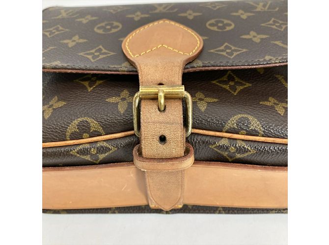 Borsa a Spalla Cartesiere MM Louis Vuitton Marrone Monogramma - vista 7