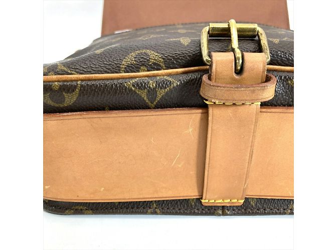 Borsa a Spalla Cartesiere MM Louis Vuitton Marrone Monogramma - vista 8