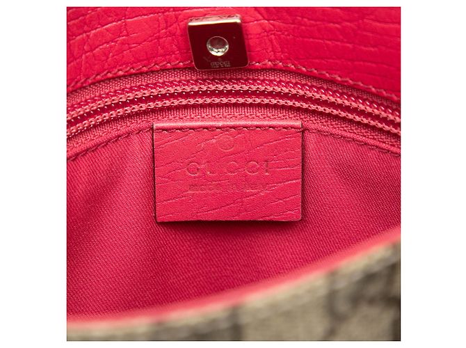 Borsa Gucci GG Supreme marrone Marrone chiaro - vista 5