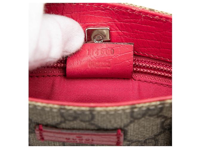 Borsa Gucci GG Supreme marrone Marrone chiaro - vista 6