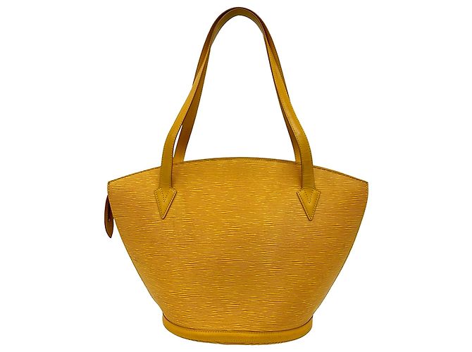 Louis Vuitton Saint Jacques GM Epi Giallo Cinghia Lunga - vista 2