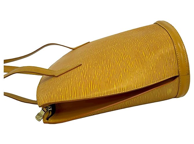 Louis Vuitton Saint Jacques GM Epi Giallo Cinghia Lunga - vista 6