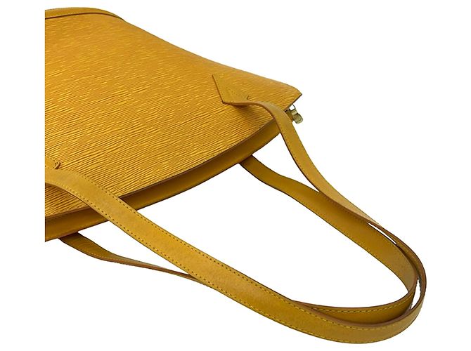 Louis Vuitton Saint Jacques GM Epi Giallo Cinghia Lunga - vista 9
