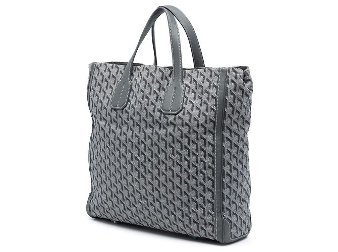 Goyard Grigio Goyardine Voltaire Marrone - vista 2